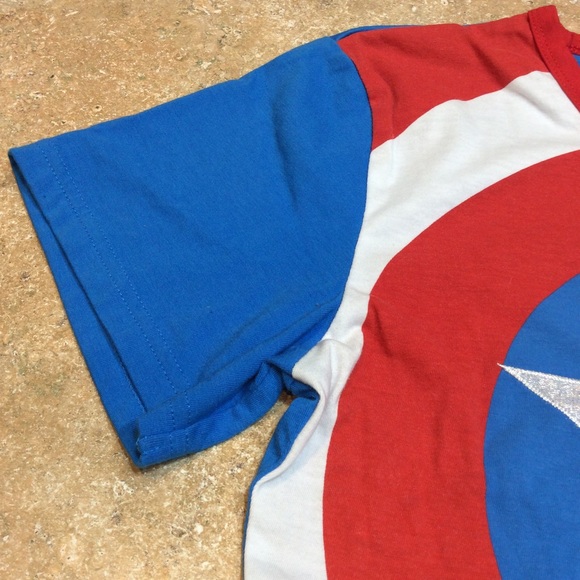 MARVEL CAPTAIN AMERICA SHIRT - Picture 4 of 5